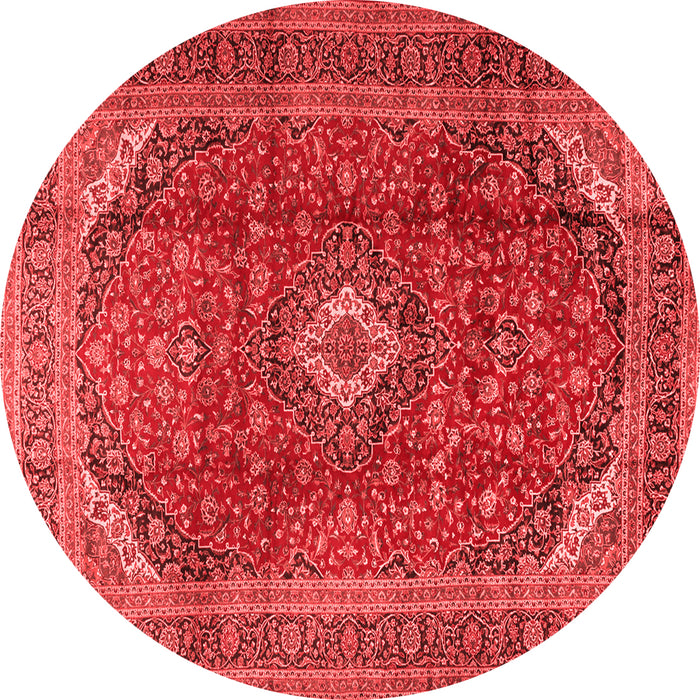 Medallion Red Traditional Rug, tr2227red