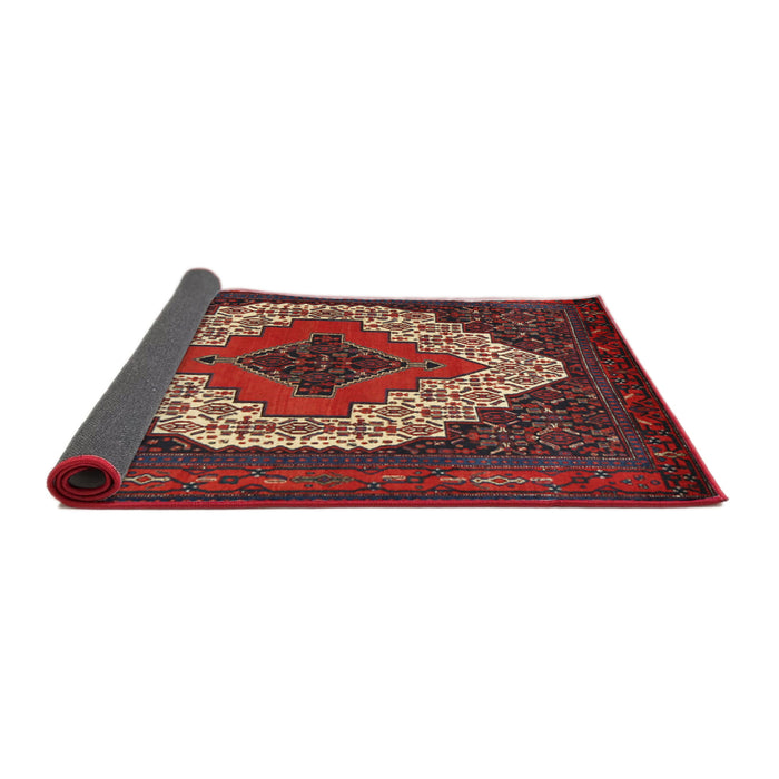 Sideview of Traditional Brown Persian Rug, tr2229