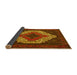 Sideview of Persian Yellow Traditional Rug, tr2229yw