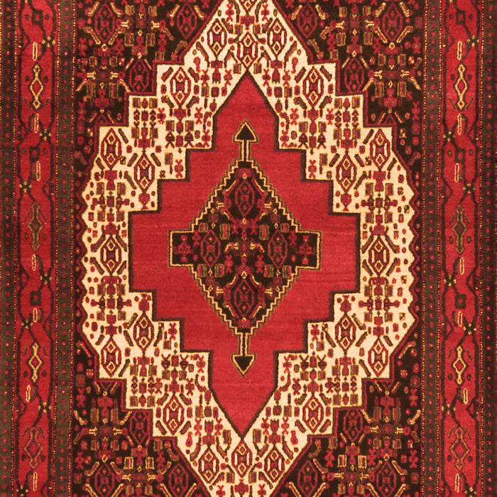 Persian Orange Traditional Rug, tr2229org