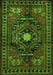 Persian Green Traditional Rug, tr222grn