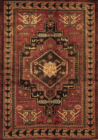 Persian Brown Traditional Rug, tr222brn