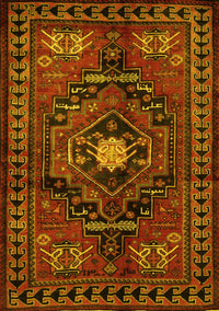 Persian Yellow Traditional Rug, tr222yw