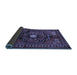 Sideview of Persian Blue Traditional Rug, tr222blu