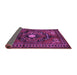 Sideview of Persian Purple Traditional Rug, tr222pur