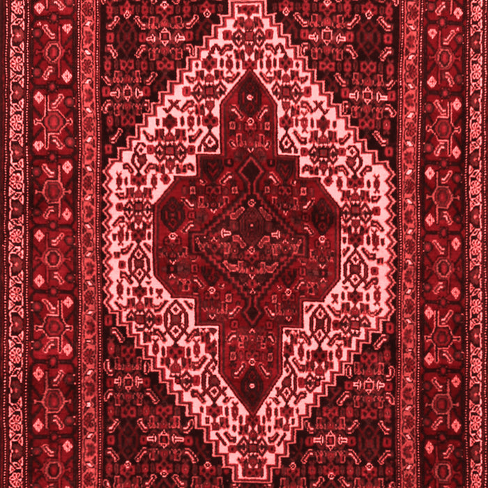 Machine Washable Persian Red Traditional Rug, wshtr2230red
