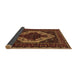 Sideview of Persian Brown Traditional Rug, tr2230brn