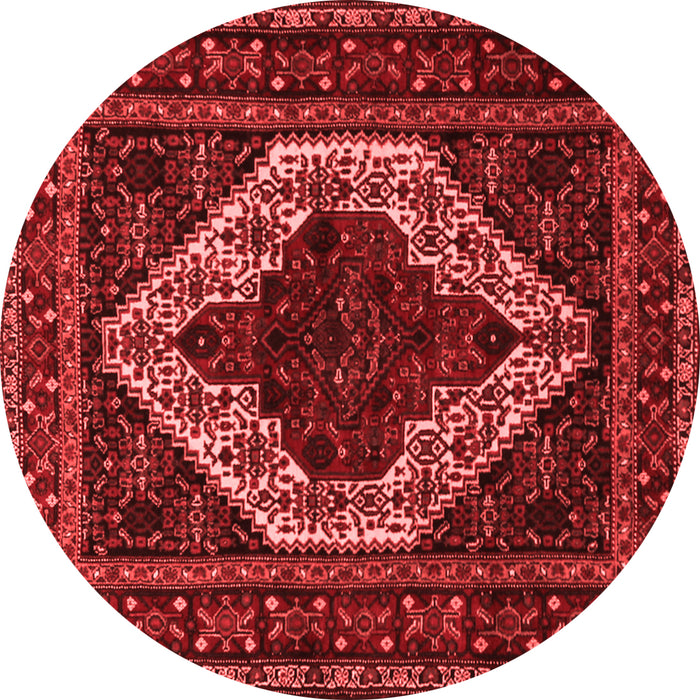 Machine Washable Persian Red Traditional Rug, wshtr2230red