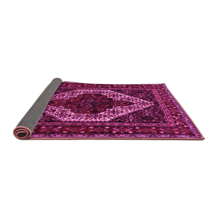 Sideview of Persian Pink Traditional Rug, tr2230pnk