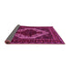 Sideview of Persian Pink Traditional Rug, tr2230pnk