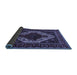 Sideview of Persian Blue Traditional Rug, tr2230blu