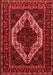 Persian Red Traditional Area Rugs