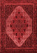 Persian Red Traditional Area Rugs