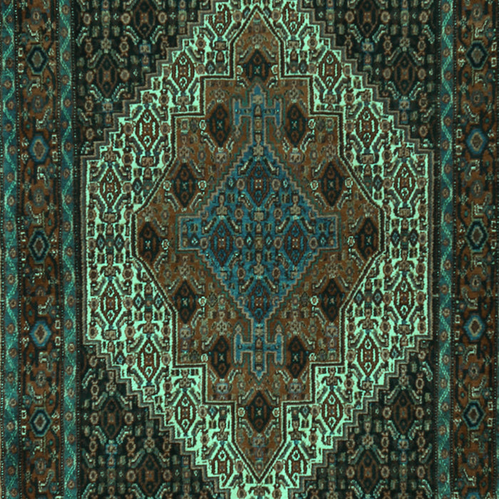 Persian Turquoise Traditional Rug, tr2231turq