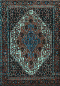 Persian Light Blue Traditional Rug, tr2231lblu