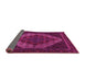 Sideview of Persian Pink Traditional Rug, tr2231pnk