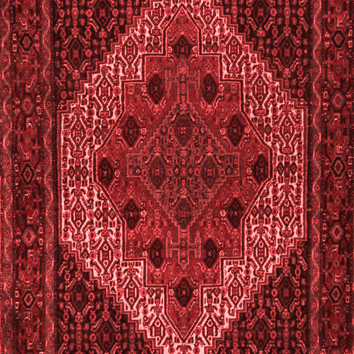 Machine Washable Persian Red Traditional Rug, wshtr2231red