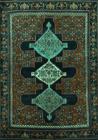 Persian Turquoise Traditional Rug, tr2232turq
