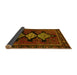 Sideview of Persian Yellow Traditional Rug, tr2232yw