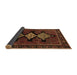 Sideview of Persian Brown Traditional Rug, tr2232brn