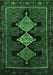Persian Emerald Green Traditional Rug, tr2232emgrn