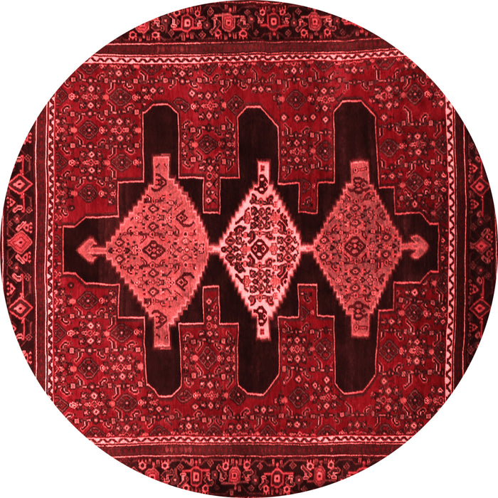 Machine Washable Persian Red Traditional Rug, wshtr2232red