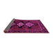 Sideview of Persian Pink Traditional Rug, tr2232pnk