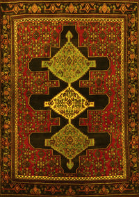 Persian Yellow Traditional Rug, tr2232yw