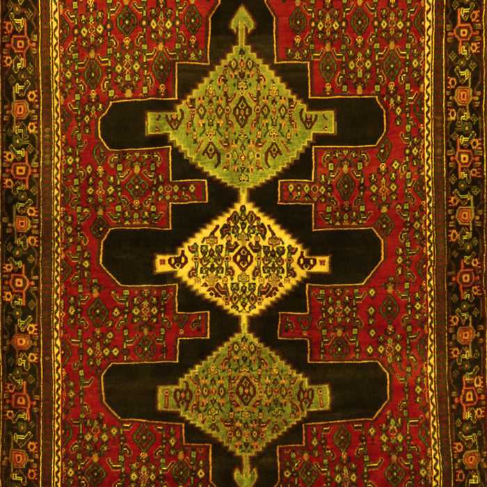 Persian Yellow Traditional Rug, tr2232yw