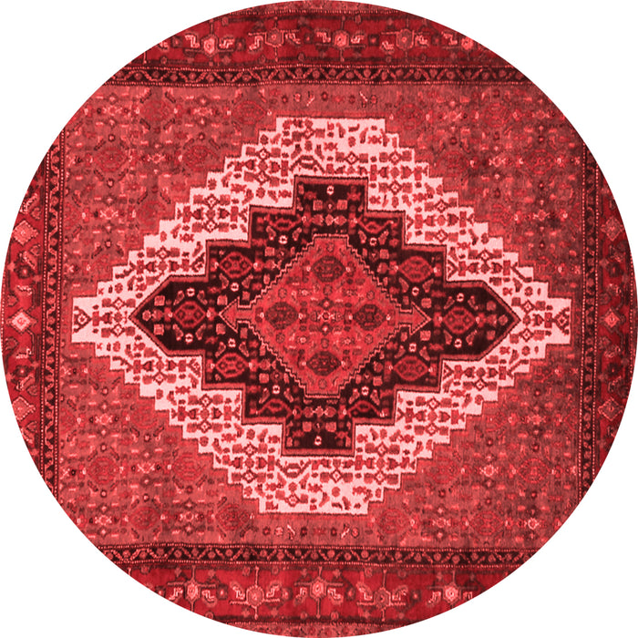 Machine Washable Persian Red Traditional Rug, wshtr2233red
