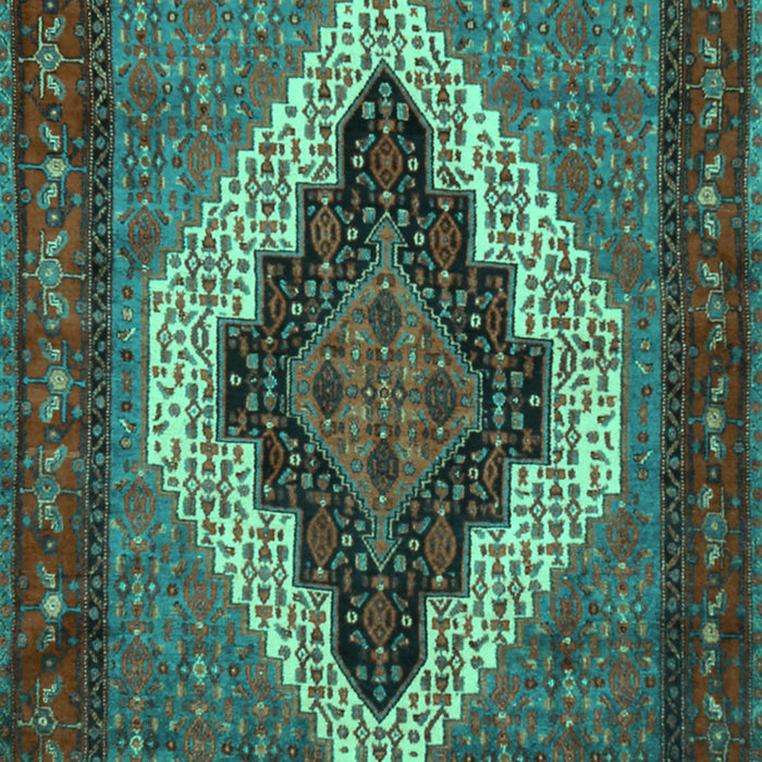 Persian Turquoise Traditional Rug, tr2233turq