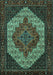 Persian Turquoise Traditional Rug, tr2234turq