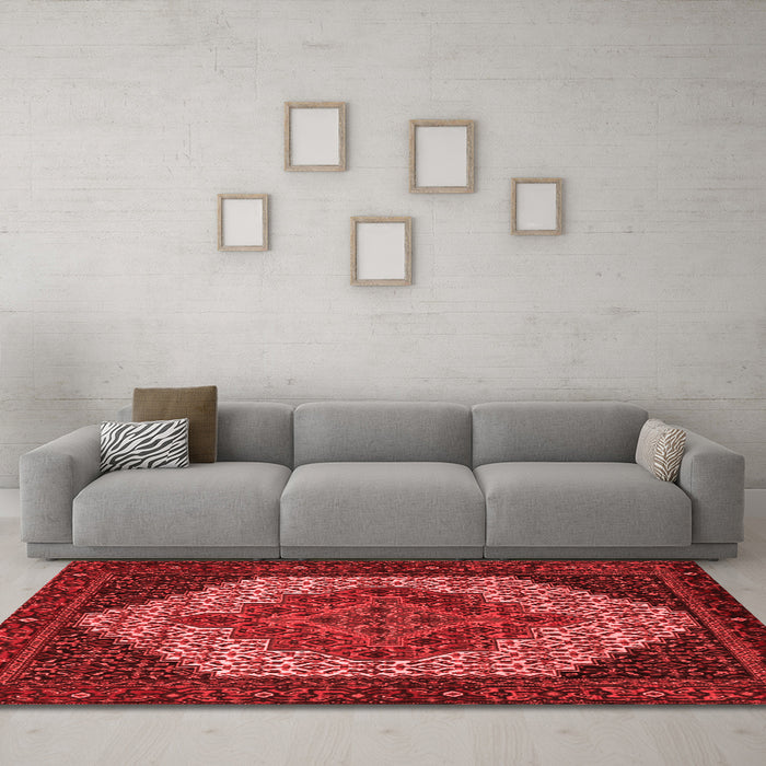 Traditional Red Washable Rugs