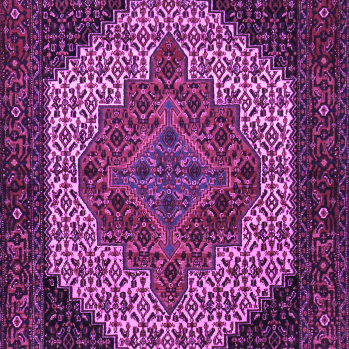 Machine Washable Persian Purple Traditional Area Rugs, wshtr2234pur