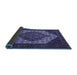 Sideview of Persian Blue Traditional Rug, tr2234blu