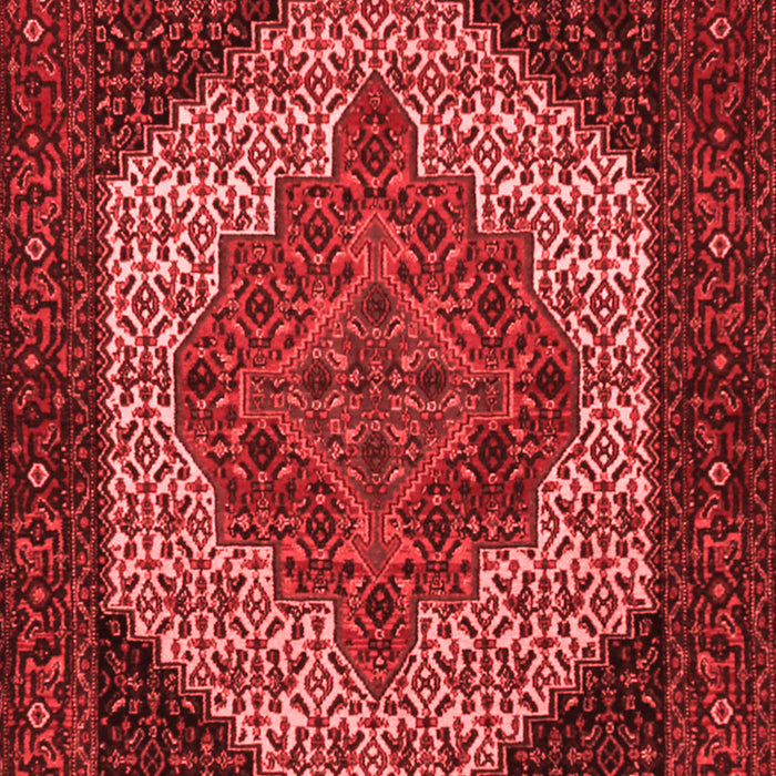 Machine Washable Persian Red Traditional Rug, wshtr2234red