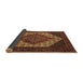 Sideview of Persian Brown Traditional Rug, tr2234brn