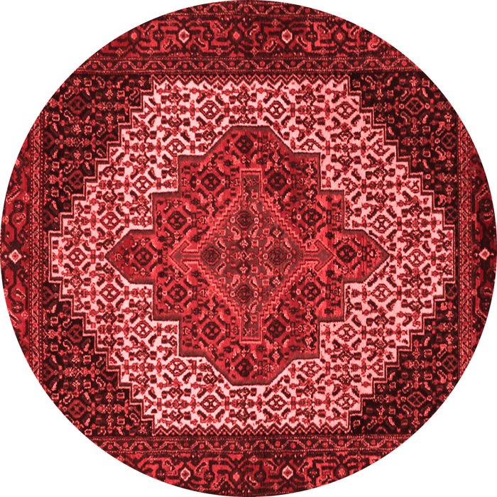 Machine Washable Persian Red Traditional Rug, wshtr2234red