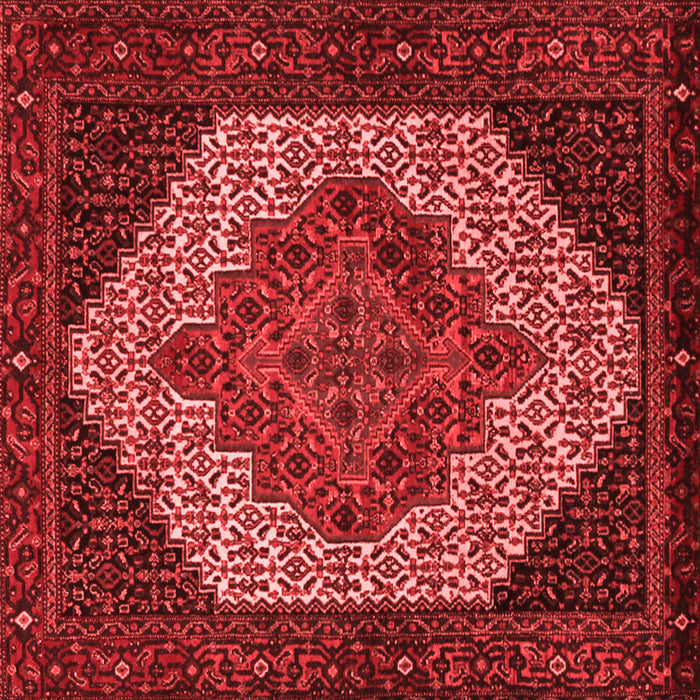 Machine Washable Persian Red Traditional Rug, wshtr2234red