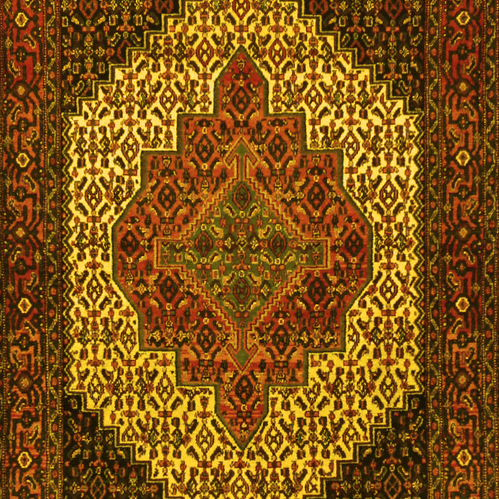Persian Yellow Traditional Rug, tr2234yw