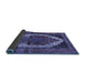 Sideview of Persian Blue Traditional Rug, tr2235blu