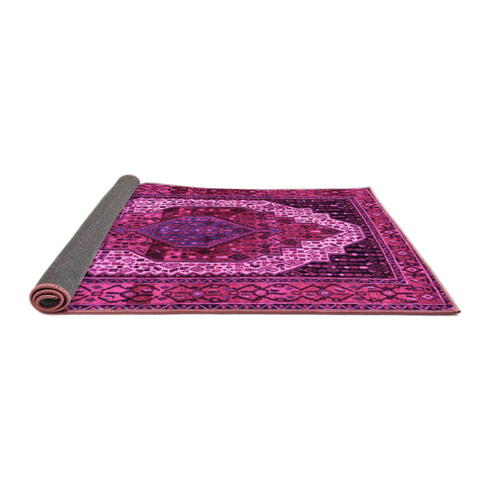 Sideview of Persian Pink Traditional Rug, tr2235pnk