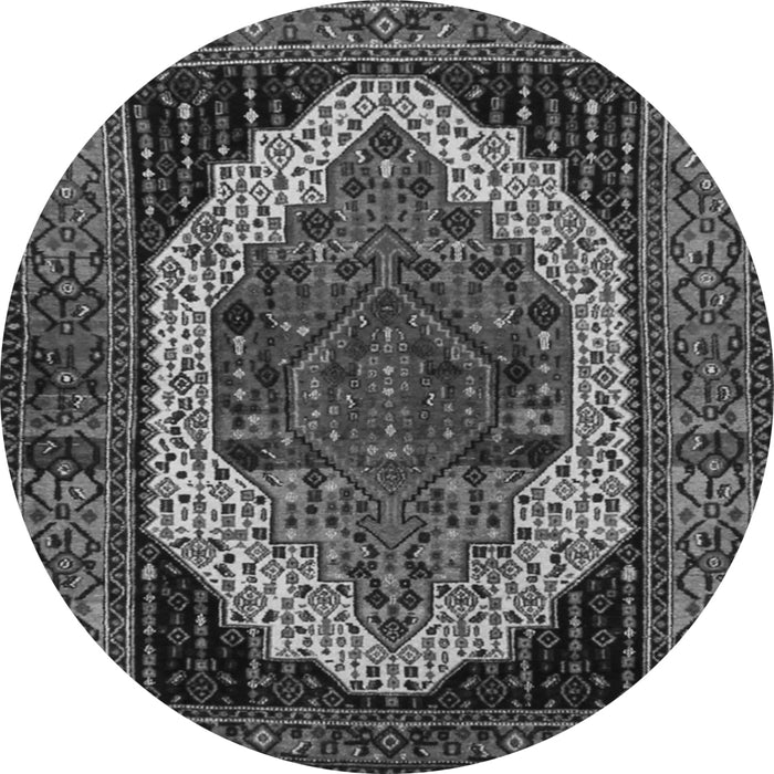 Square Persian Gray Traditional Rug, tr2235gry