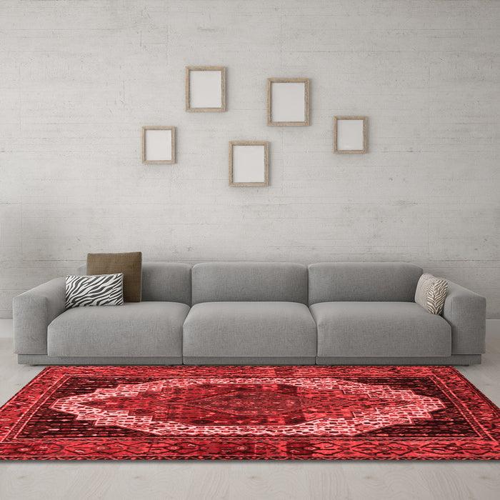 Traditional Red Washable Rugs