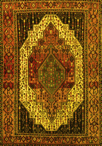 Persian Yellow Traditional Rug, tr2235yw