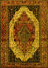 Persian Yellow Traditional Rug, tr2235yw