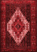 Persian Red Traditional Area Rugs
