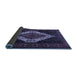 Sideview of Persian Blue Traditional Rug, tr2236blu