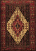 Machine Washable Persian Brown Traditional Rug, wshtr2236brn