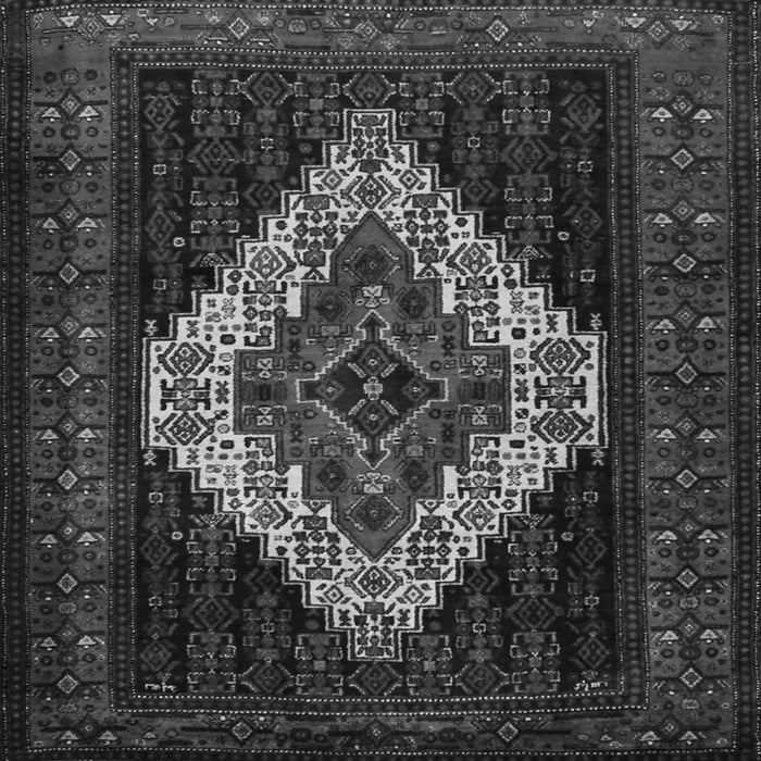 Serging Thickness of Persian Gray Traditional Rug, tr2236gry